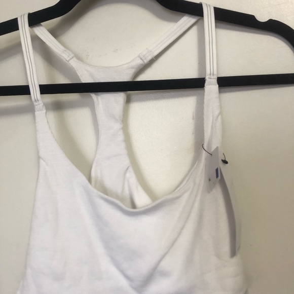 White Calvin Klein Body Unlined Bralette, Size Xl - Picture 10 of 10